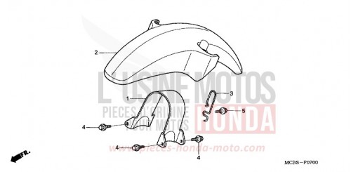 AILE AVANT XL650V2 de 2002